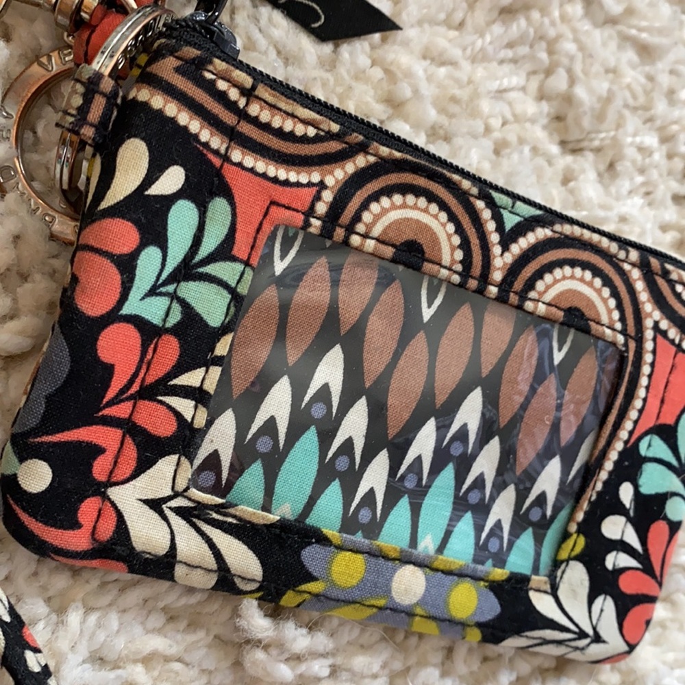 Vera Bradley ID Wallet & Matching Lanyard - Picture 2 of 9